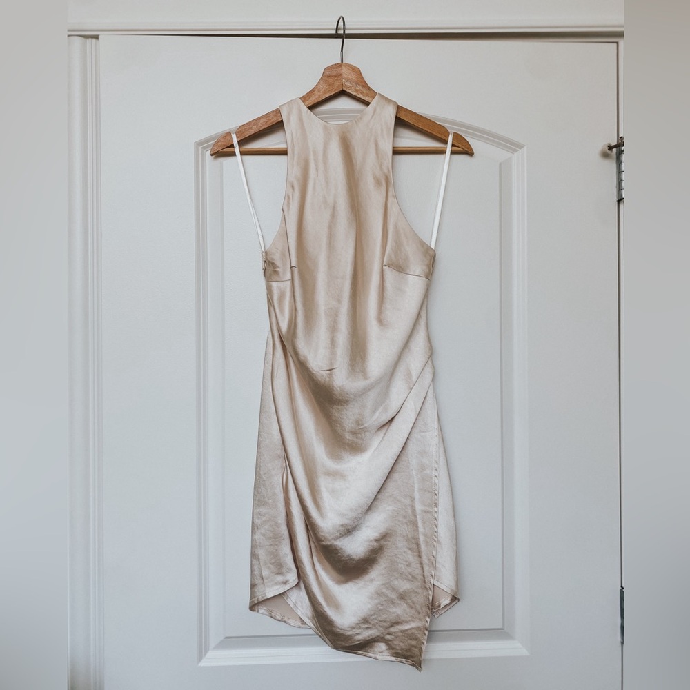 Hello Molly Backless/ Highneck Dress